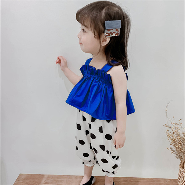 Maieu modern pentru copii pentru fete de culoare albastră