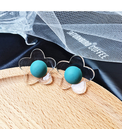 Női alkalmi fülbevaló négy színben