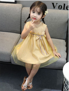 Stílusos gyerekruha lányoknak tüllel és több színben szalaggal