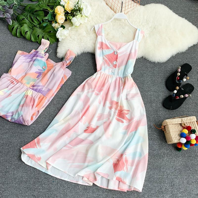 Női hosszú modellruha két színben