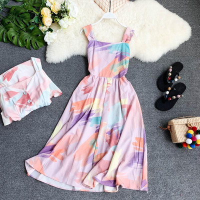 Női hosszú modellruha két színben