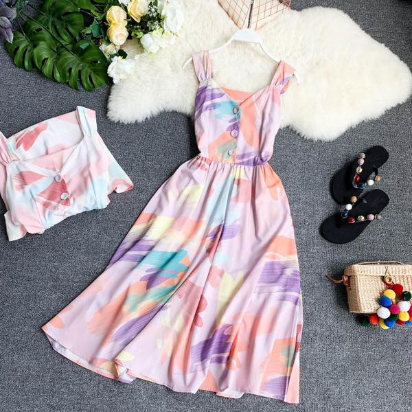 Női hosszú modellruha két színben