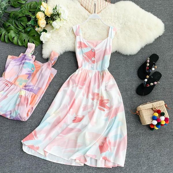 Női hosszú modellruha két színben