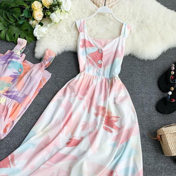 Női hosszú modellruha két színben