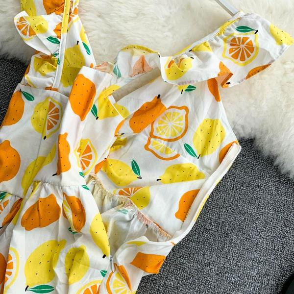 Stílusos női nyári ruha színes rátéttel, két színben