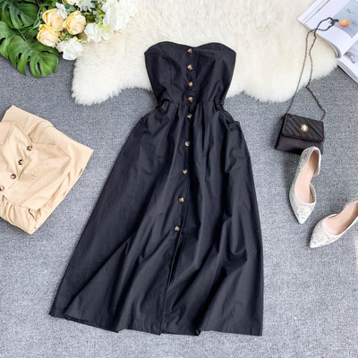 Rochie bustieră de damă modernă în mai multe culori