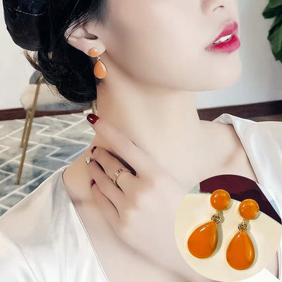 Stílusos női fülbevaló négy színben