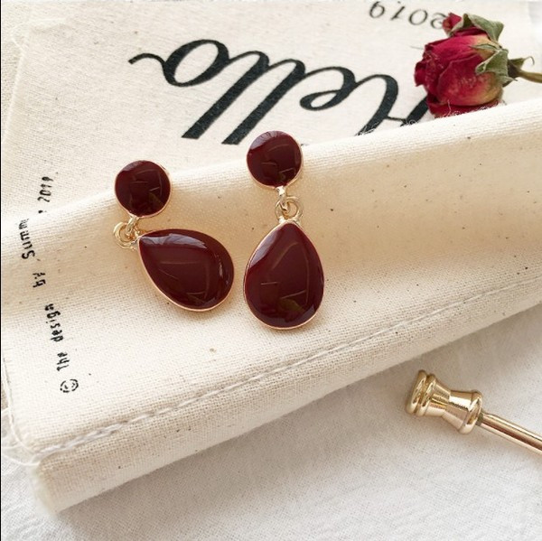 Stílusos női fülbevaló négy színben