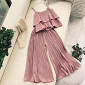 Κομψό γυναικείο σύνολο δύο τεμαχίων σε διάφορα χρώματα