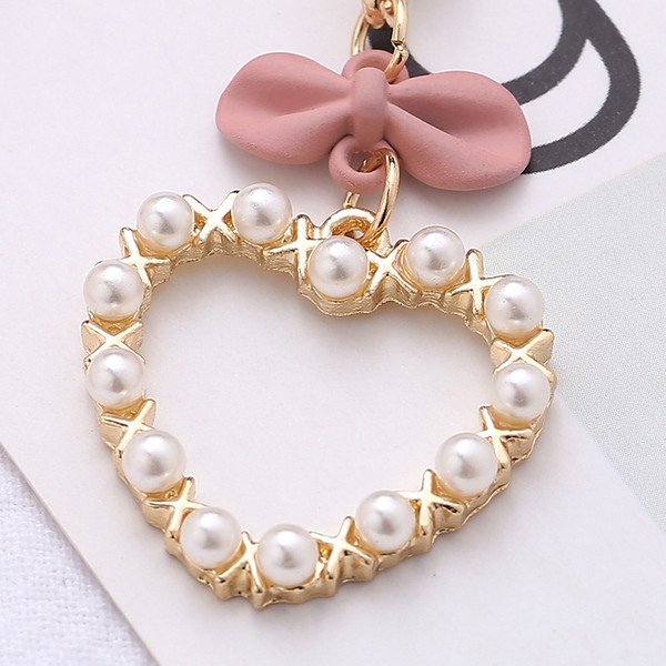 Cercei eleganti de dama cu perle-patru culori