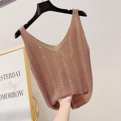 Stílusos női felső V-nyakkal, több színben