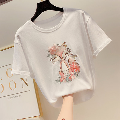 Alkalmi női póló rátéttel több színben