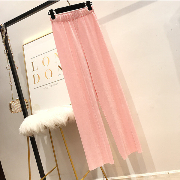 Modern női nadrág magas derékkal, több színben