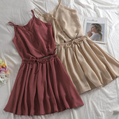 Stílusos női szett két részből - felső és szoknya több színben