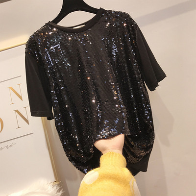 Κομψή γυναικεία μπλούζα με πούλιες σε διάφορα χρώματα