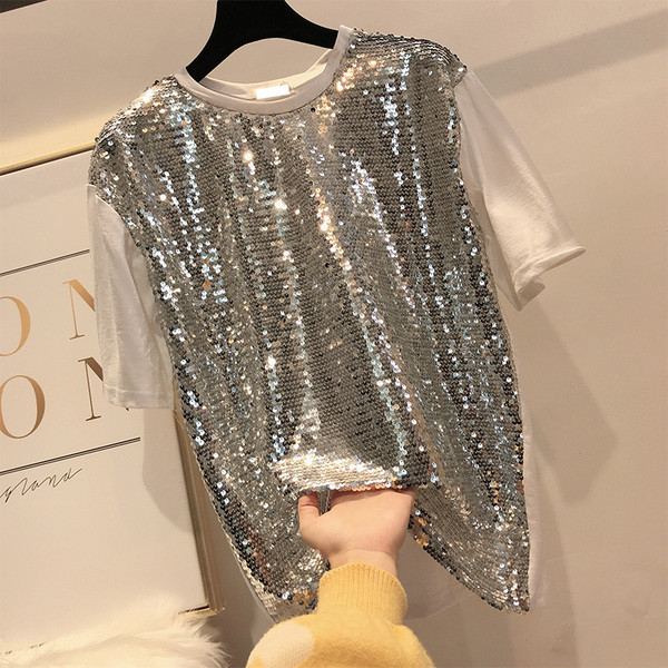 Κομψή γυναικεία μπλούζα με πούλιες σε διάφορα χρώματα