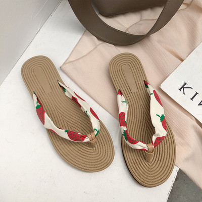 Papuci casual de dama cu talpa plata in trei culori