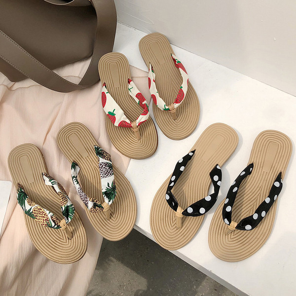 Papuci casual de dama cu talpa plata in trei culori