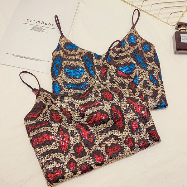 Maieu elegant de dama cu bretele subtiri in doua culori