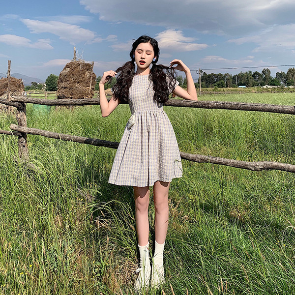 Rochie de dama modern croiala cu maneci scurte