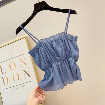 Modern női felső pánttal