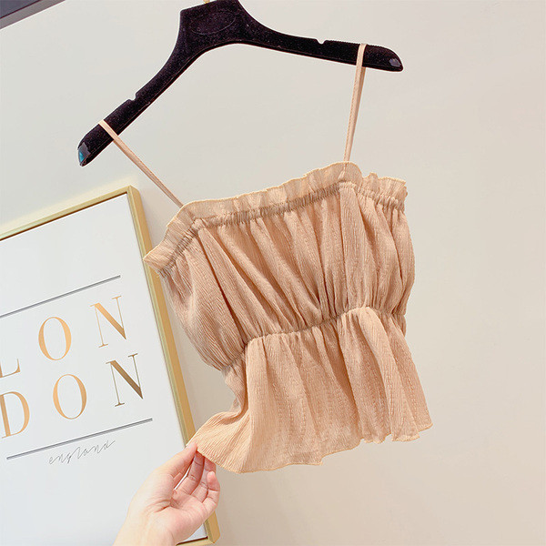 Modern női felső pánttal