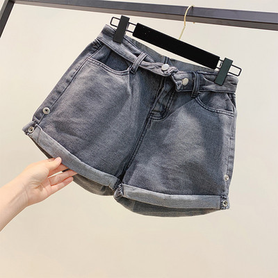 Női rövid farmer fekete és kék színben