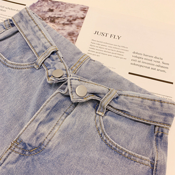 Női rövid farmer fekete és kék színben