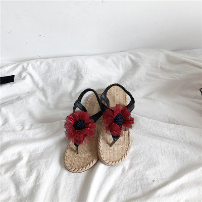 Sandale de dama actuale cu decor 3D in mai multe culori