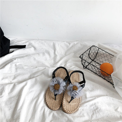 Sandale de dama actuale cu decor 3D in mai multe culori