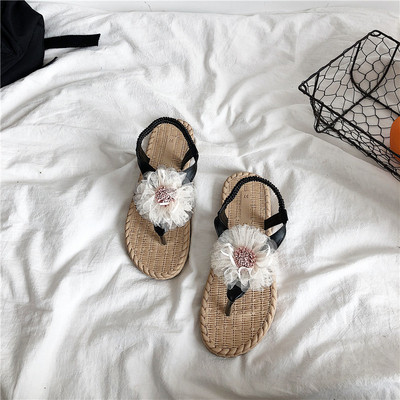 Sandale de dama actuale cu decor 3D in mai multe culori