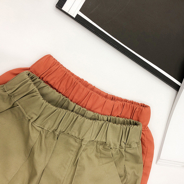 Gyermek rövidnadrág két színben zsebekkel fiúknak