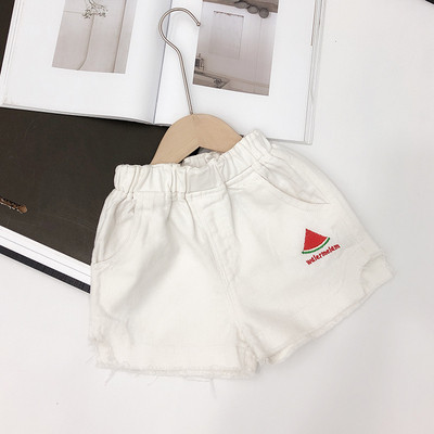 Детски къси панталони в два цвята за момичета 