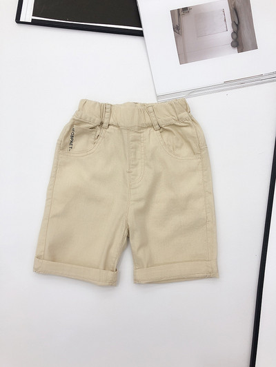 Детски къси панталони за момчета в два цвята с джобове