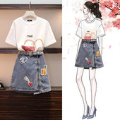 Stílusos, két részből álló női szett