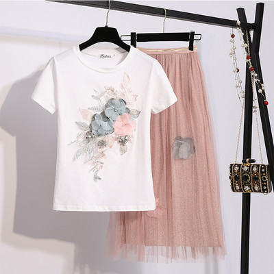 Modern női szett 3D elemekkel két modellben