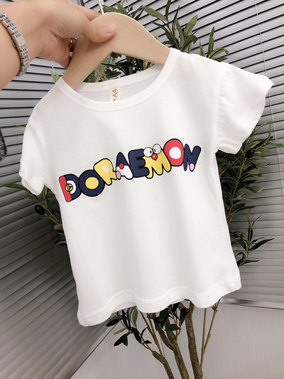 Gyermek póló két színben rátéttel - fiúknak