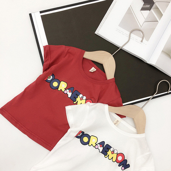 Gyermek póló két színben rátéttel - fiúknak