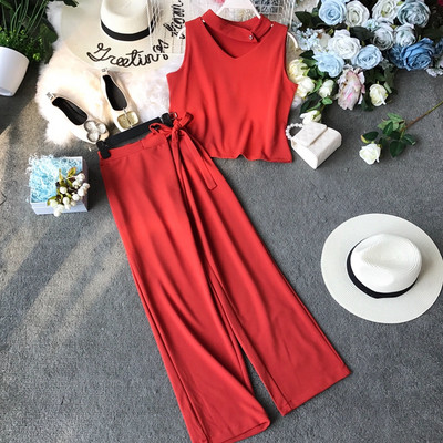 Stílusos női kétrészes szett több színben