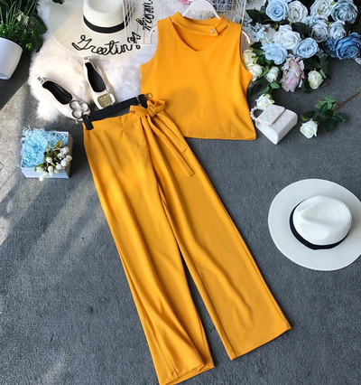 Stílusos női kétrészes szett több színben