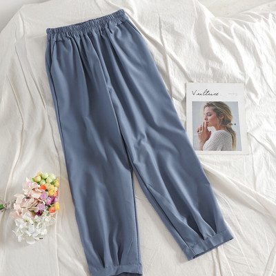 Stílusos női nadrág gumival több színben