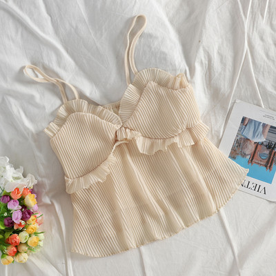 Maieu elegant de damă, cu bretele subțiri, în mai multe culori