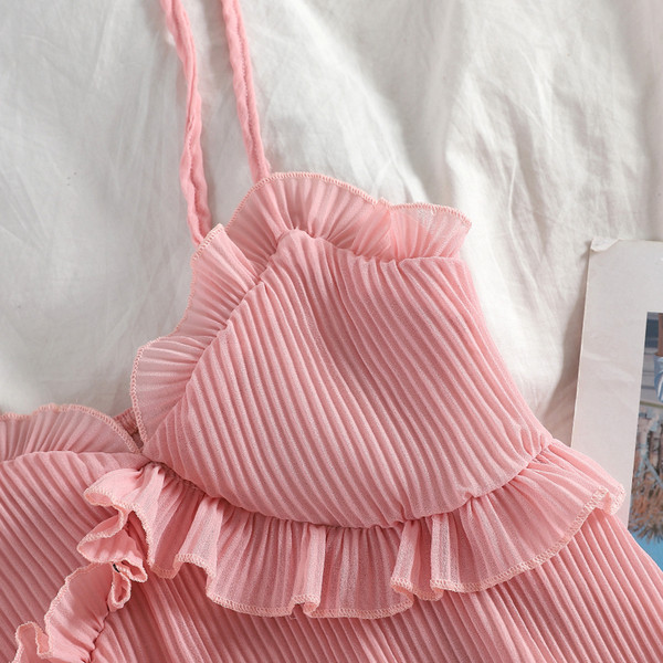 Maieu elegant de damă, cu bretele subțiri, în mai multe culori