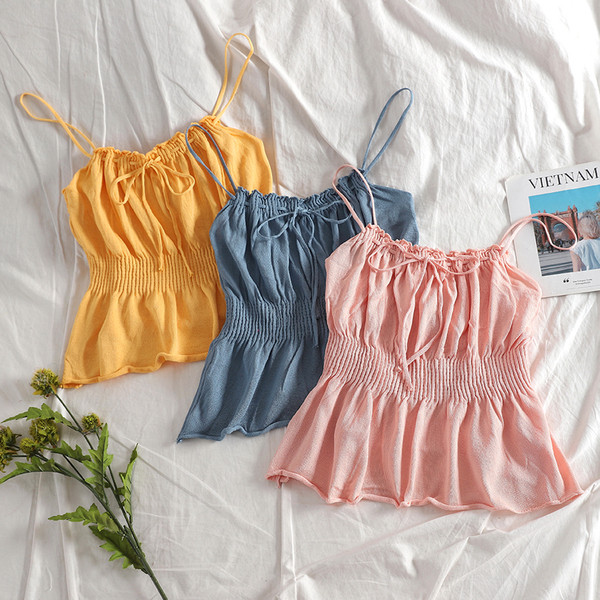 Maieu de dama cu bretele in mai multe culori