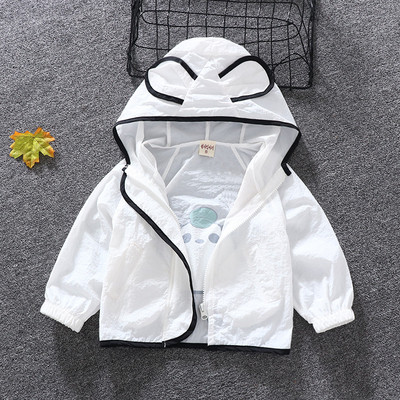 Gyermek tavaszi kabát két színben fiúknak és lányoknak
