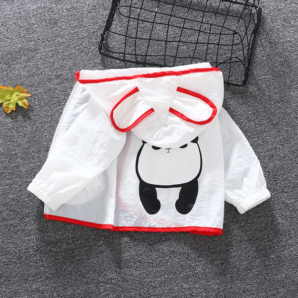 Gyermek tavaszi kabát két színben fiúknak és lányoknak