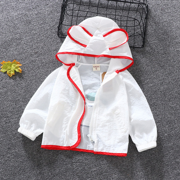 Gyermek tavaszi kabát két színben fiúknak és lányoknak