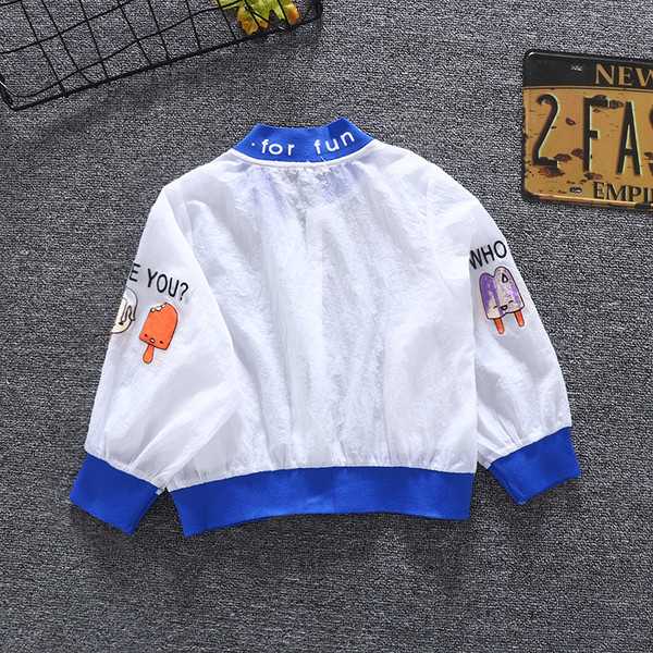 Gyermek tavaszi kabát két színben - fiúknak és lányoknak