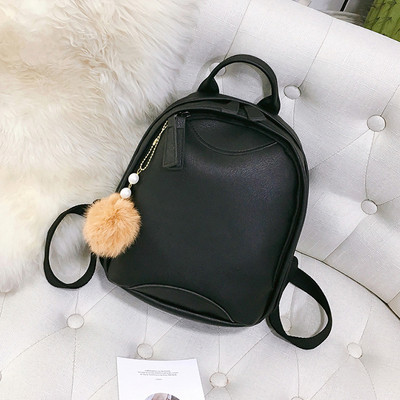 Női mindennapi hátizsák öko bőrből, két színben