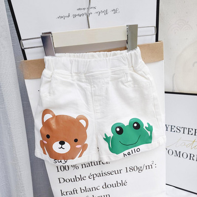 Pantaloni scurți pentru copii în două culori pentru băieți și fete